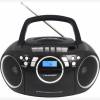 Blaupunkt BB16BK BLACK Boombox Φορητό ηχοσύστημα με κασέτα FM/TAPE/CD/MP3/USB/AUX/2x2W